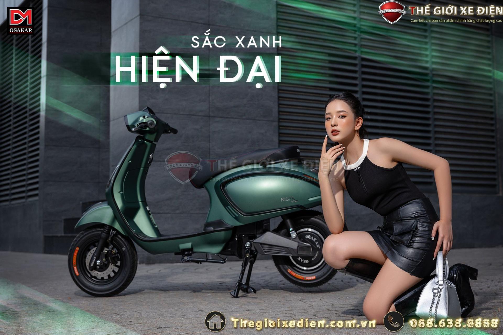Phanh đĩa kép: Sự khác biệt tạo nên đẳng cấp của Osakar Nispa Viva